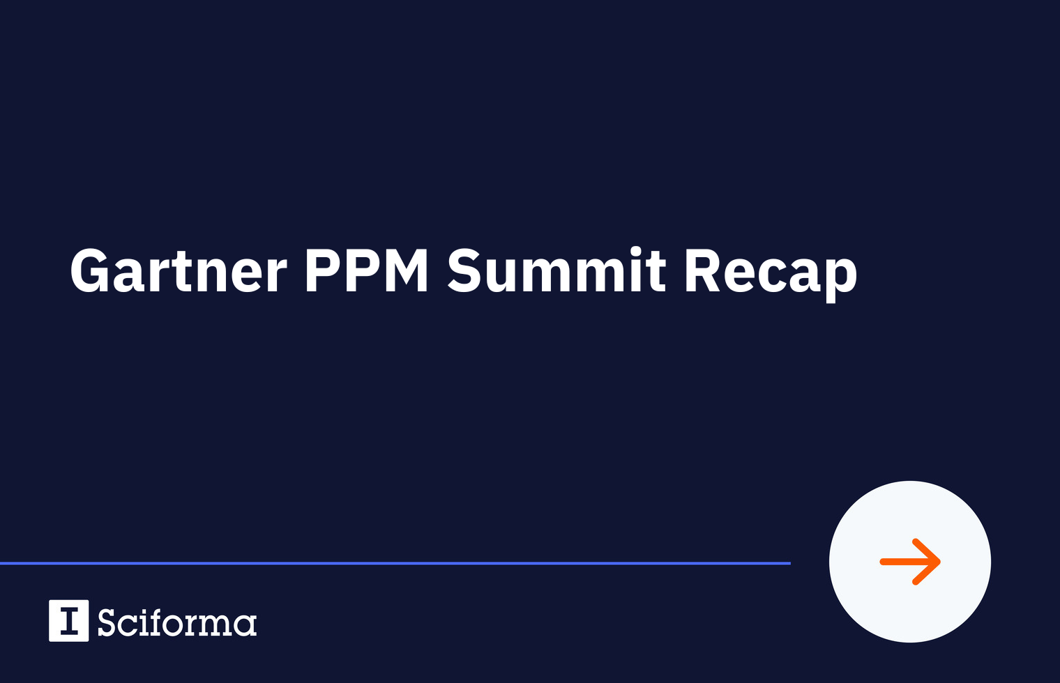Gartner PPM Summit Recap Sciforma