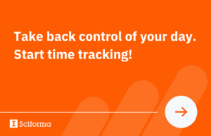 Take back control of your day. Start time tracking!