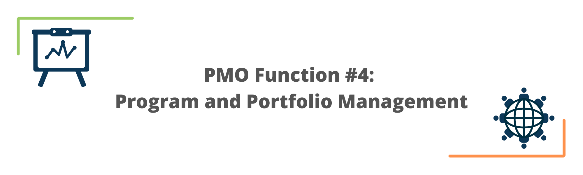 PMO Function #4 - Program and Portfolio Management