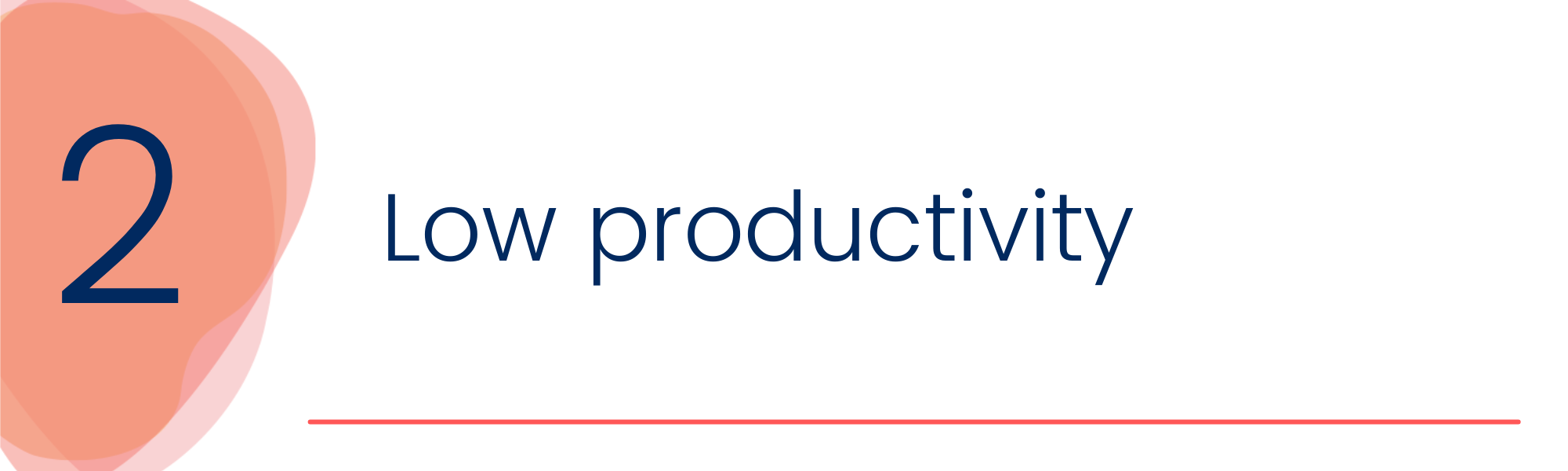 Low Productivity