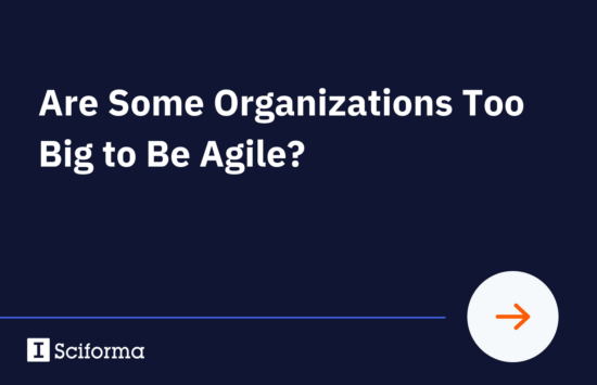 Are Some Organizations Too Big to Be Agile?