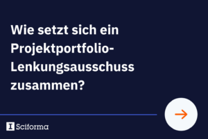 Wie setzt sich ein Projektportfolio-Lenkungsausschuss zusammen?