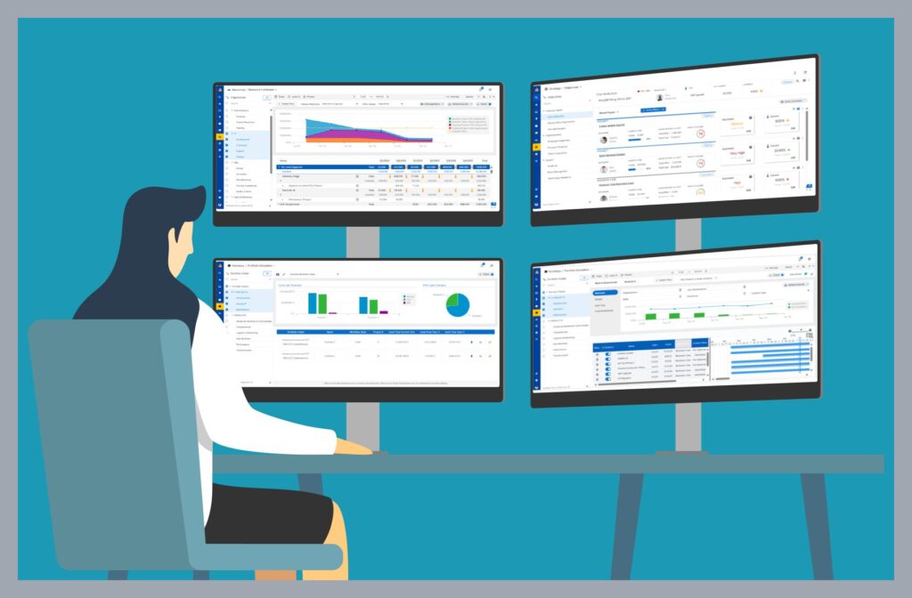 4 Vantage project and portfolio management dashboards